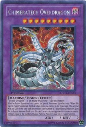 Chimeratech Overdragon (LCGX-EN183) - Legendary Collection 2 1st Edition