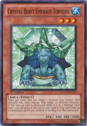 Crystal Beast Emerald Tortoise (LCGX-EN157) - Legendary Collection 2 Unlimited
