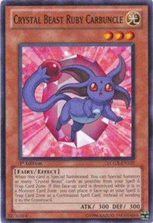 Crystal Beast Ruby Carbuncle (LCGX-EN155) - Legendary Collection 2 Unlimited