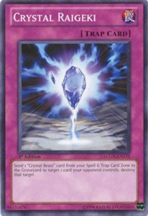 Crystal Raigeki (LCGX-EN171) - Legendary Collection 2 Unlimited