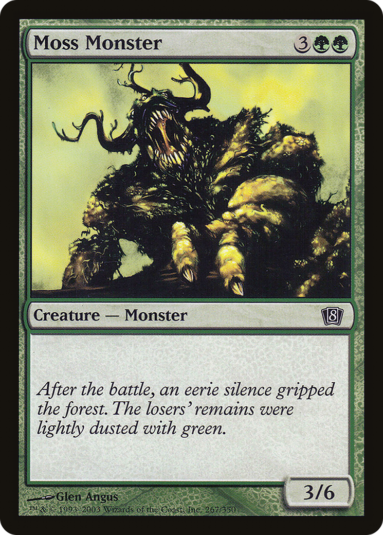 Moss Monster (8ED-267★) - 8th Edition