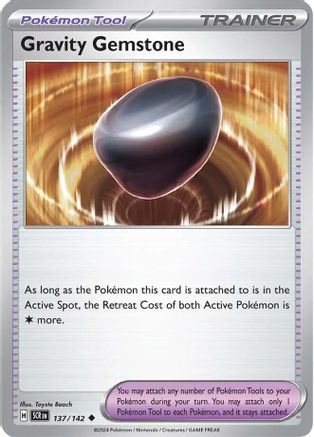 Gravity Gemstone 137/142 SV07 Stellar Crown - Uncommon