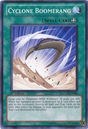 Cyclone Boomerang (LCGX-EN086) - Legendary Collection 2 1st Edition