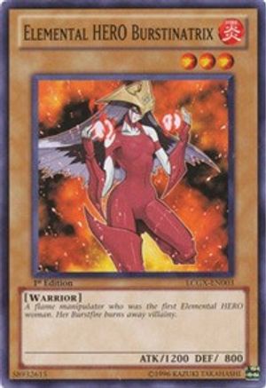 Elemental HERO Burstinatrix (LCGX-EN003) - Legendary Collection 2 Unlimited