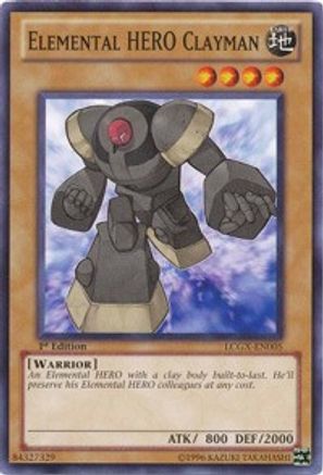 Elemental HERO Clayman (LCGX-EN005) - Legendary Collection 2 Unlimited