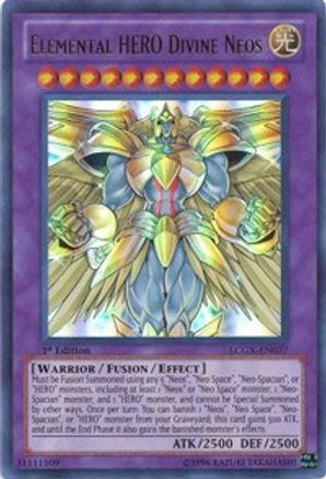 Elemental HERO Divine Neos (LCGX-EN077) - Legendary Collection 2 1st Edition