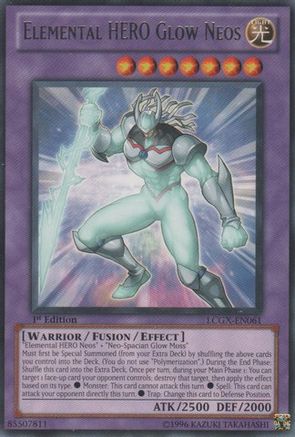 Elemental HERO Glow Neos (LCGX-EN061) - Legendary Collection 2 Unlimited