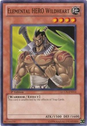 Elemental HERO Wildheart (LCGX-EN014) - Legendary Collection 2 1st Edition