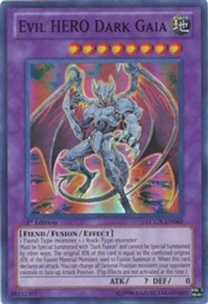 Evil HERO Dark Gaia (LCGX-EN069) - Legendary Collection 2 1st Edition