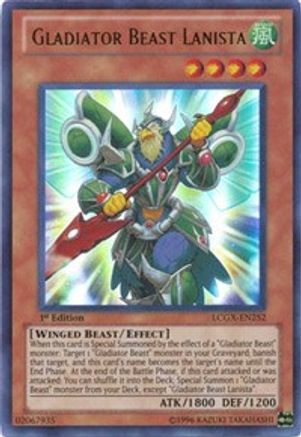 Gladiator Beast Lanista (LCGX-EN252) - Legendary Collection 2 1st Edition