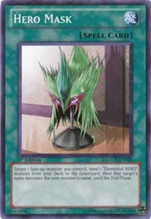 Hero Mask (LCGX-EN103) - Legendary Collection 2 1st Edition