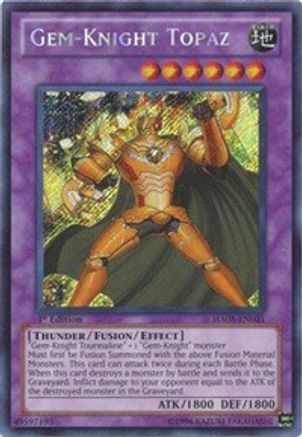 Gem-Knight Topaz (HA05-EN021) - Hidden Arsenal 5: Steelswarm Invasion Unlimited