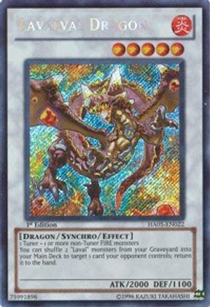 Lavalval Dragon (HA05-EN022) - Hidden Arsenal 5: Steelswarm Invasion 1st Edition
