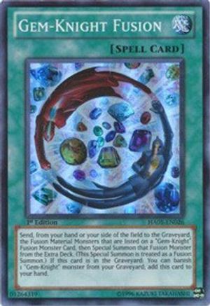 Gem-Knight Fusion (HA05-EN026) - Hidden Arsenal 5: Steelswarm Invasion 1st Edition