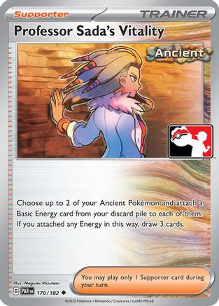 Professor Sada's Vitality 170/182 Prize Pack Series Cards - Uncommon