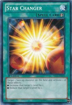 Star Changer (YS12-EN022) - Starter Deck: Xyz Symphony 1st Edition
