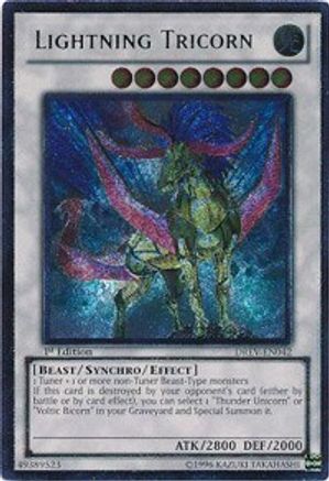 Lightning Tricorn (UTR) (DREV-EN042) - Duelist Revolution 1st Edition