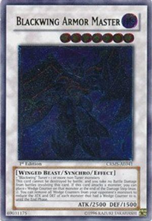 Blackwing Armor Master (UTR) (CRMS-EN041) - Crimson Crisis Unlimited