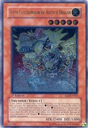 Super-Electromagnetic Voltech Dragon (UTR) (EOJ-EN031) - Enemy of Justice 1st Edition