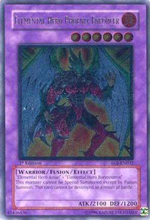 Elemental Hero Phoenix Enforcer (UTR) (EOJ-EN032) - Enemy of Justice Unlimited