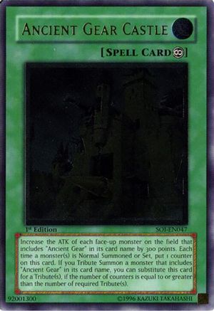 Ancient Gear Castle (UTR) (SOI-EN047) - Shadow of Infinity Unlimited