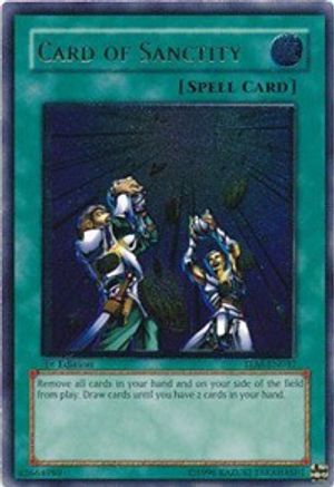 Card of Sanctity (UTR) (TLM-EN037) - The Lost Millennium 1st Edition