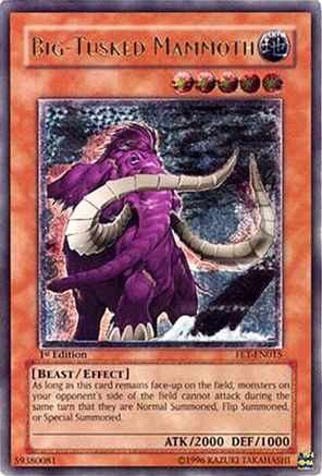 Big-Tusked Mammoth (UTR) (FET-EN015) - Flaming Eternity Unlimited