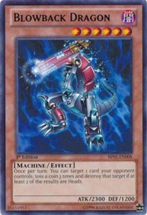 Blowback Dragon (BP01-EN008) - Battle Pack: Epic Dawn 1st Edition