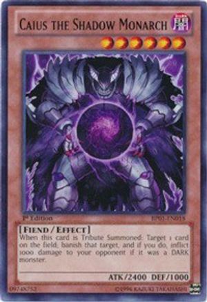 Caius the Shadow Monarch (BP01-EN018) - Battle Pack: Epic Dawn Unlimited