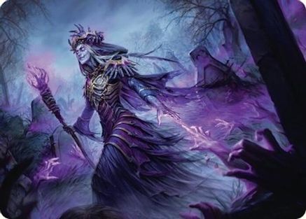 Zul Ashur, Lich Lord Art Card (10/54) (ASFDN-010) - Art Series: Foundations