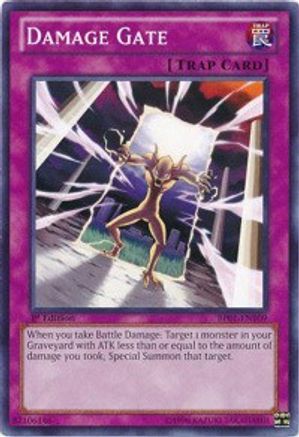 Damage Gate (BP01-EN109) - Battle Pack: Epic Dawn 1st Edition