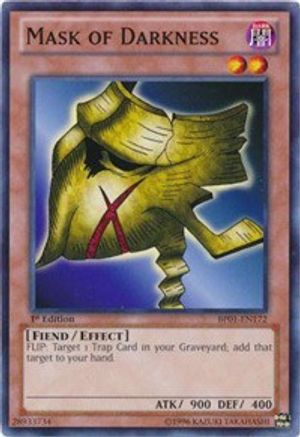 Mask of Darkness (BP01-EN172) - Battle Pack: Epic Dawn 1st Edition