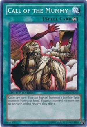 Call of the Mummy (GLD5-EN040) - Gold Series: Haunted Mine Limited