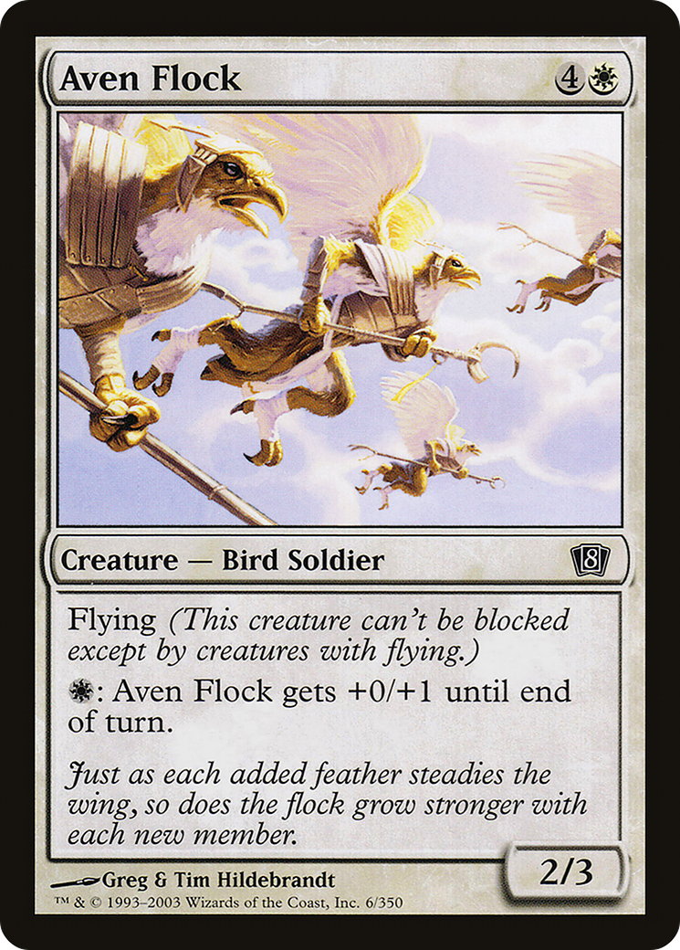 Aven Flock (8ED-06★) - 8th Edition Foil