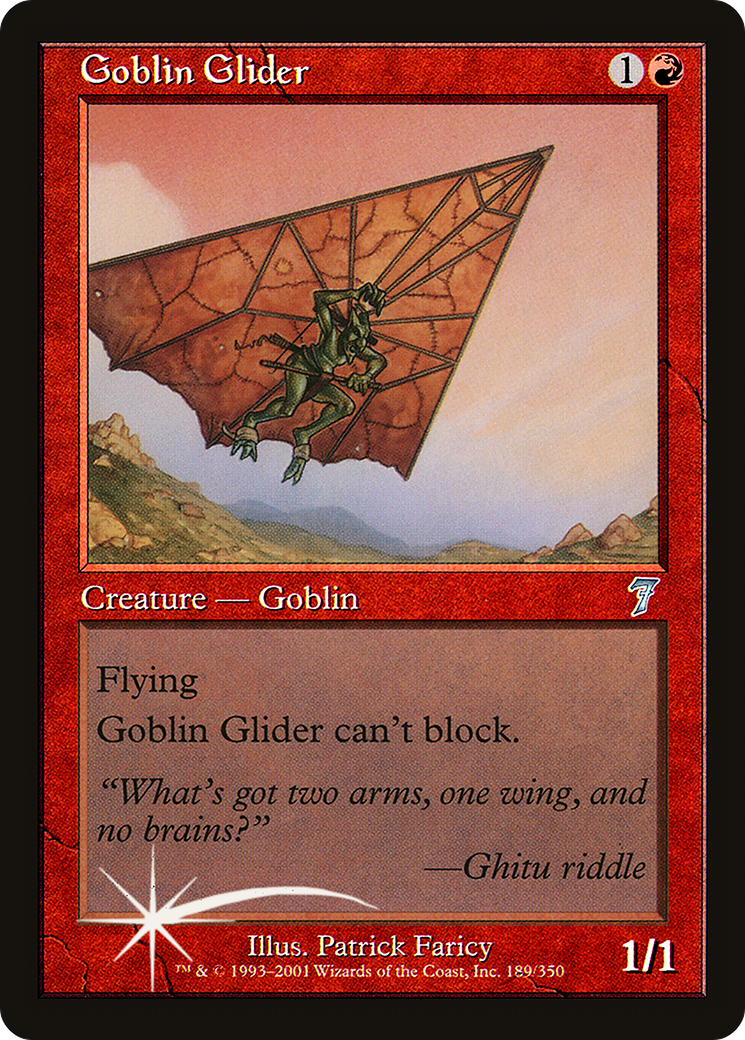 Goblin Glider (7ED-189★) - 7th Edition Foil