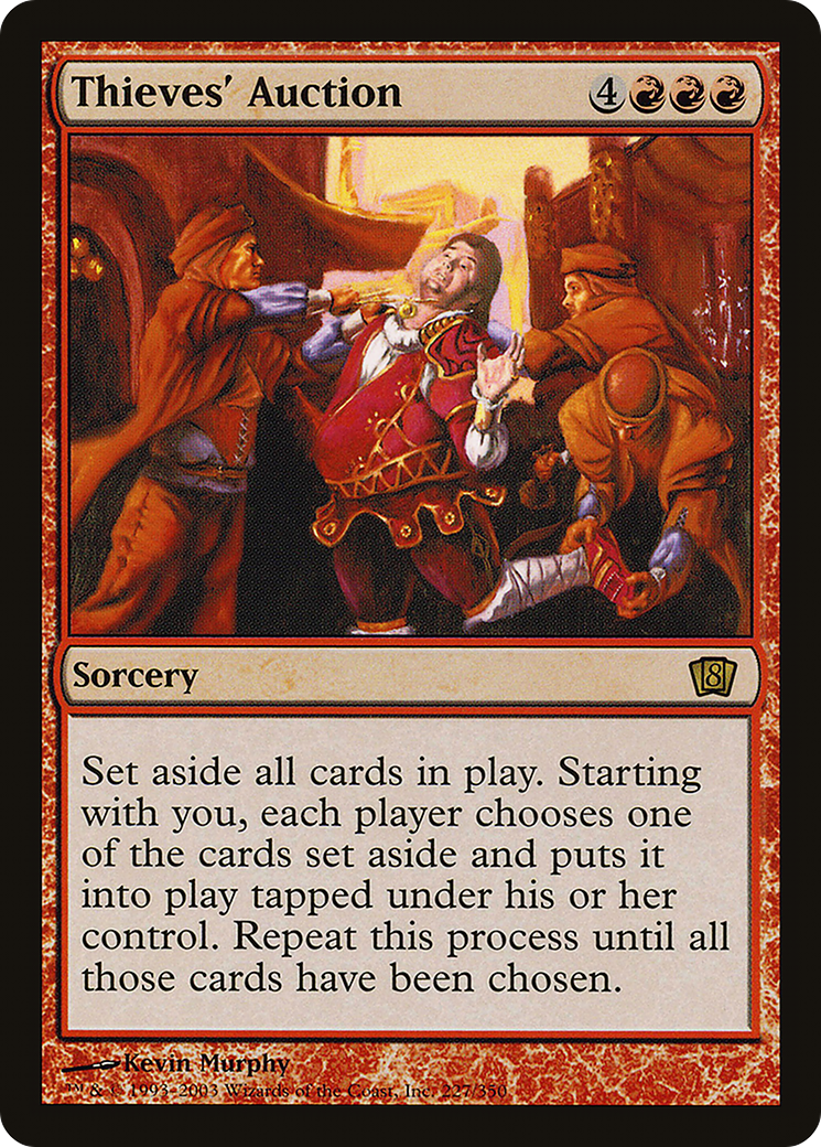 Thieves' Auction (8ED-227★) - 8th Edition Foil