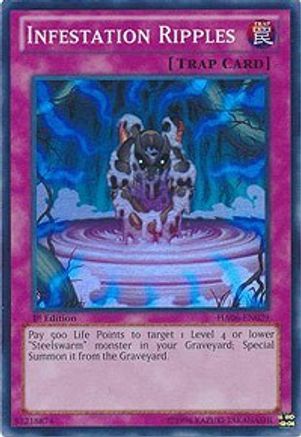 Infestation Ripples (HA06-EN029) - Hidden Arsenal 6: Omega Xyz 1st Edition