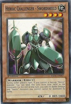 Heroic Challenger - Swordshield (REDU-EN007) - Return of the Duelist 1st Edition
