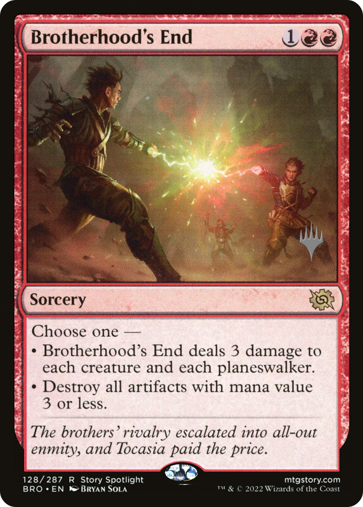 Brotherhood's End (PPBRO-128) - The Brothers' War Promos