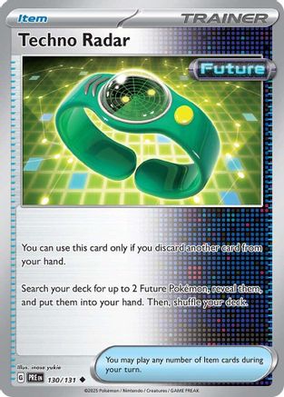 Techno Radar 130/131 SV Prismatic Evolutions - Uncommon