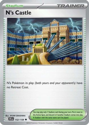 N's Castle 152/159 SV09 Journey Together - Uncommon