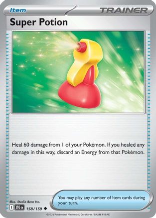 Super Potion 158/159 SV09 Journey Together - Uncommon