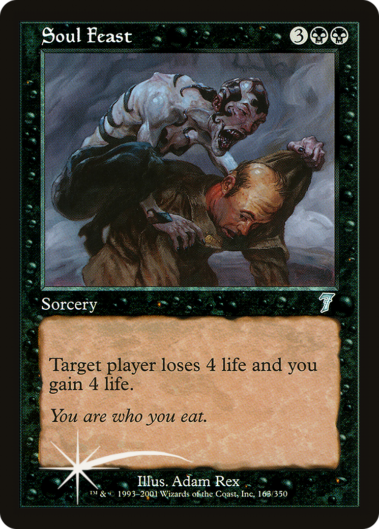 Soul Feast (7ED-163★) - 7th Edition Foil