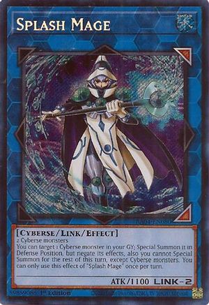 Splash Mage (Secret Rare) (RA04-EN080) - Quarter Century Stampede 1st Edition
