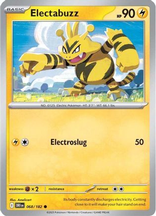 Electabuzz 068/182 SV10 Destined Rivals - Common