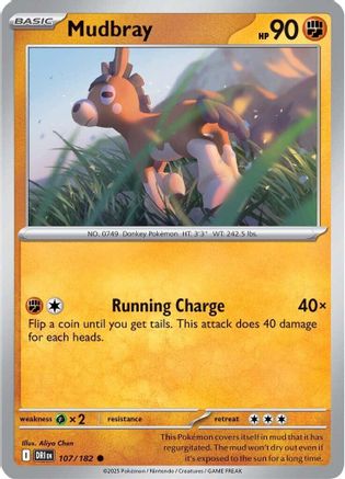 Mudbray 107/182 SV10 Destined Rivals - Common
