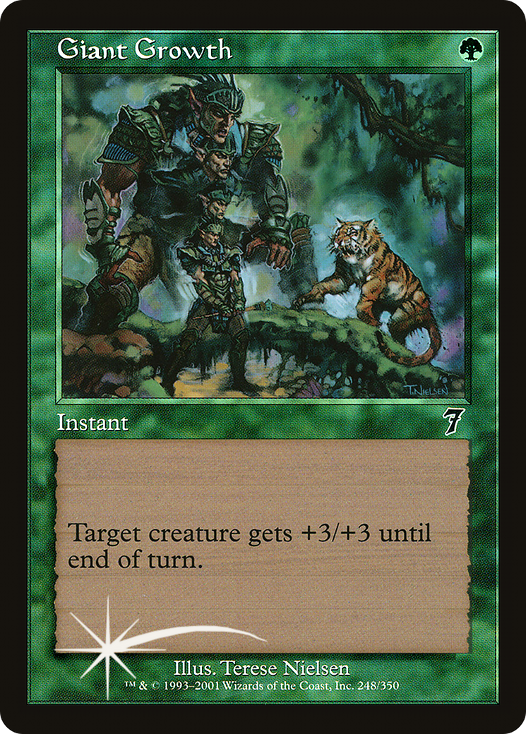 Giant Growth (7ED-248★) - 7th Edition