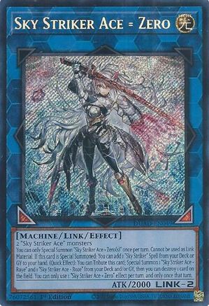 Sky Striker Ace = Zero (DUAD-EN049) - Duelist's Advance 1st Edition