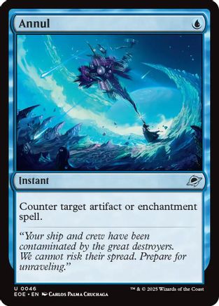 Annul (EOE-046) - Edge of Eternities Foil