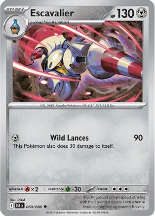 Escavalier 060/086 SV Black Bolt - Common